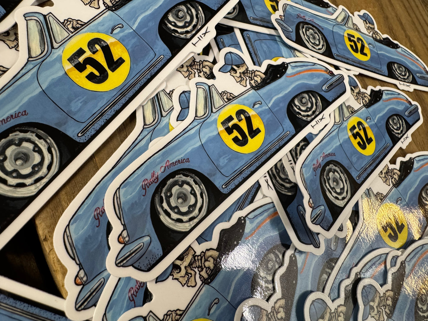 Rally America 356b Sticker