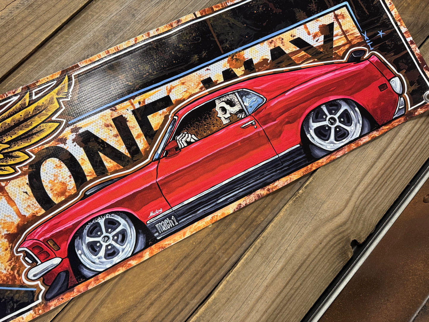 Banner-70 Mach 1 oneway