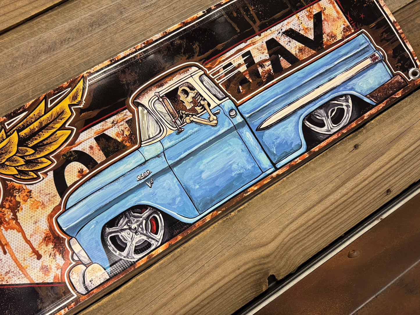 Banner-58 gmc oneway