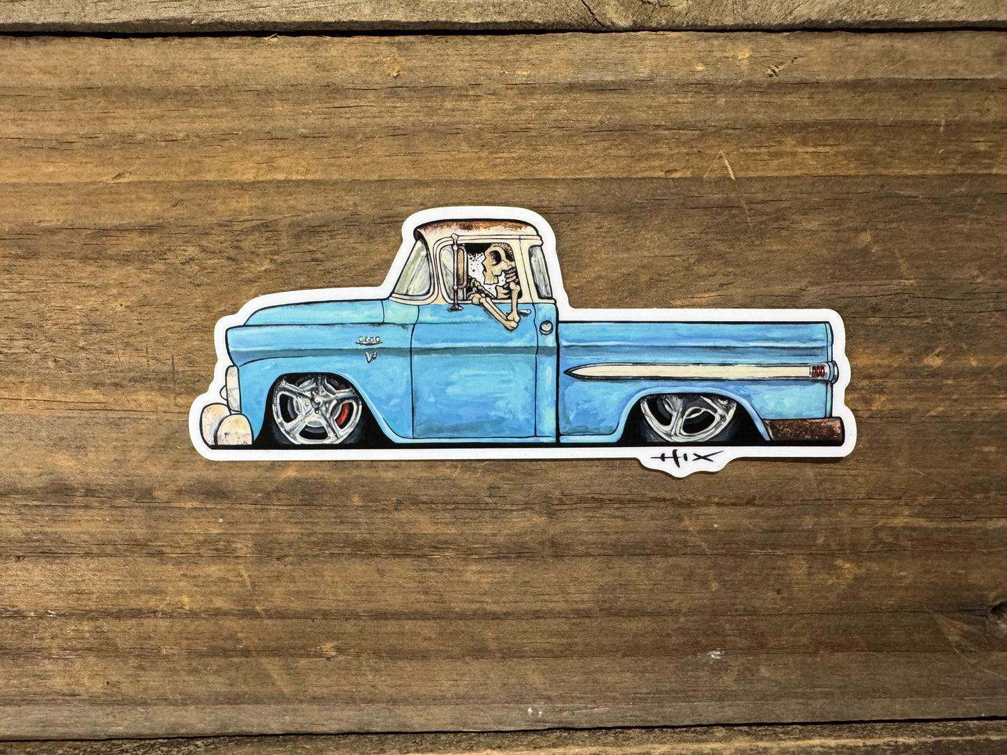 58 GMC sticker