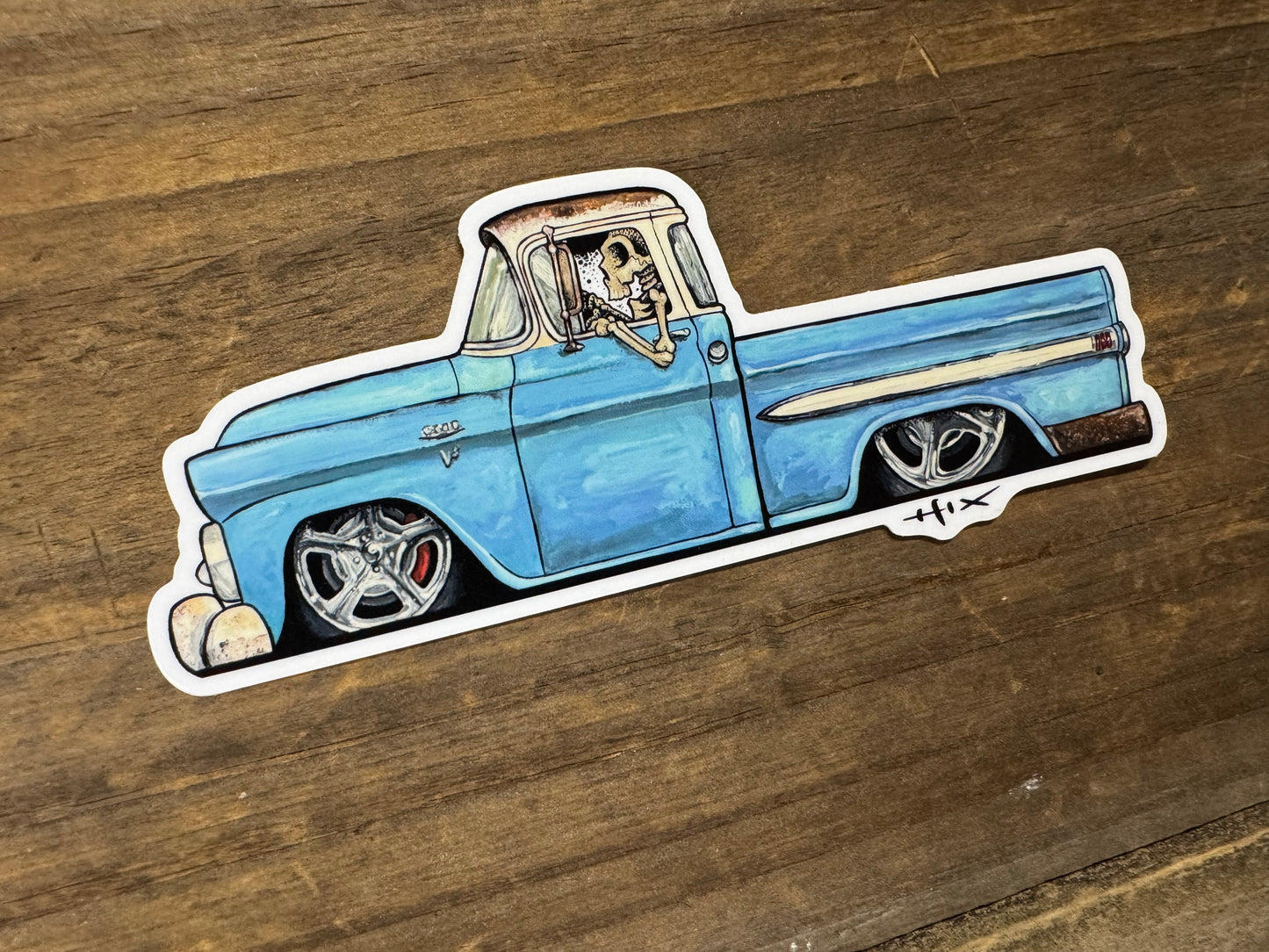 58 GMC sticker