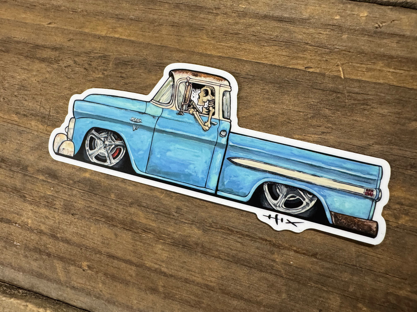 58 GMC sticker