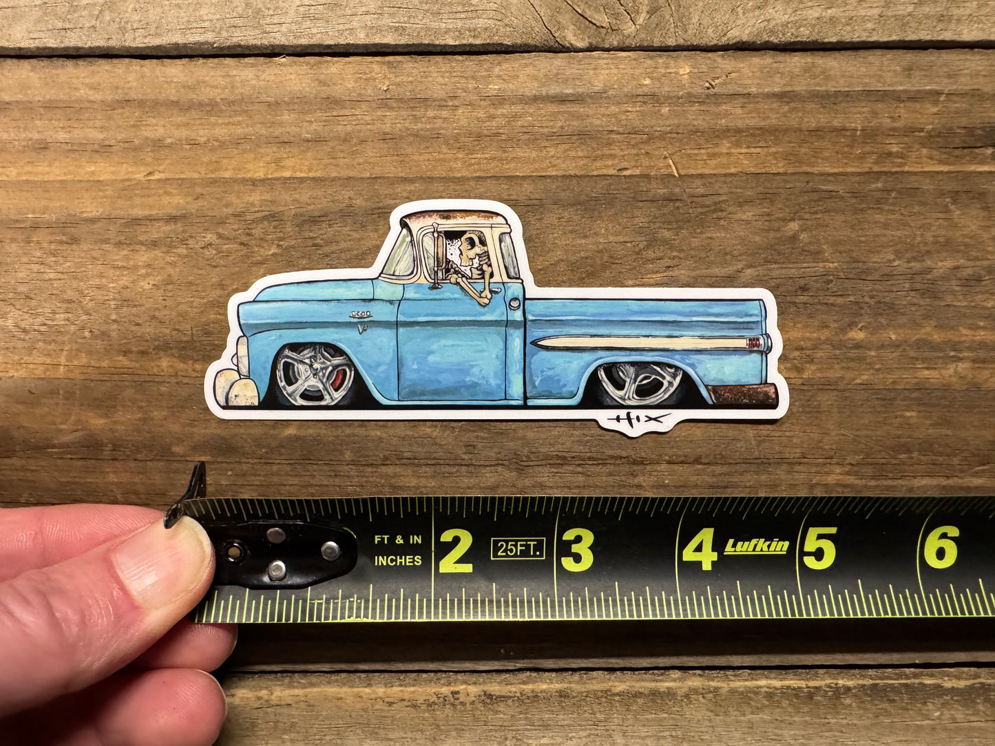 58 GMC sticker