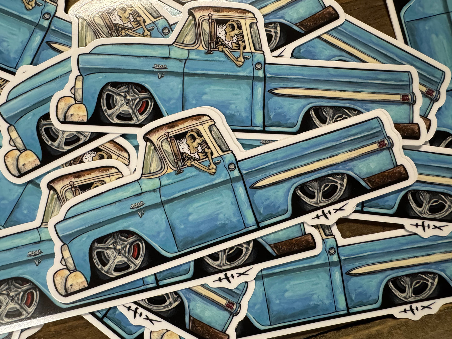 58 GMC sticker