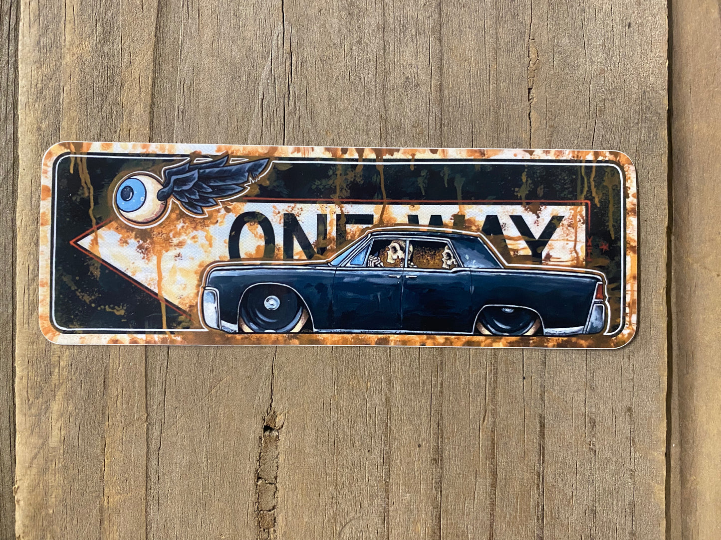 63 linc oneway Sticker
