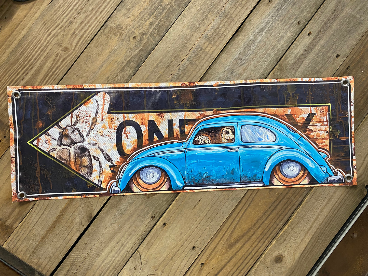Banner- Beetle oneway