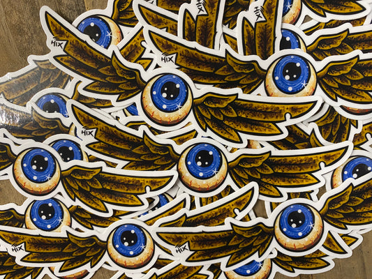 Flying Eyeball 2025 Sticker