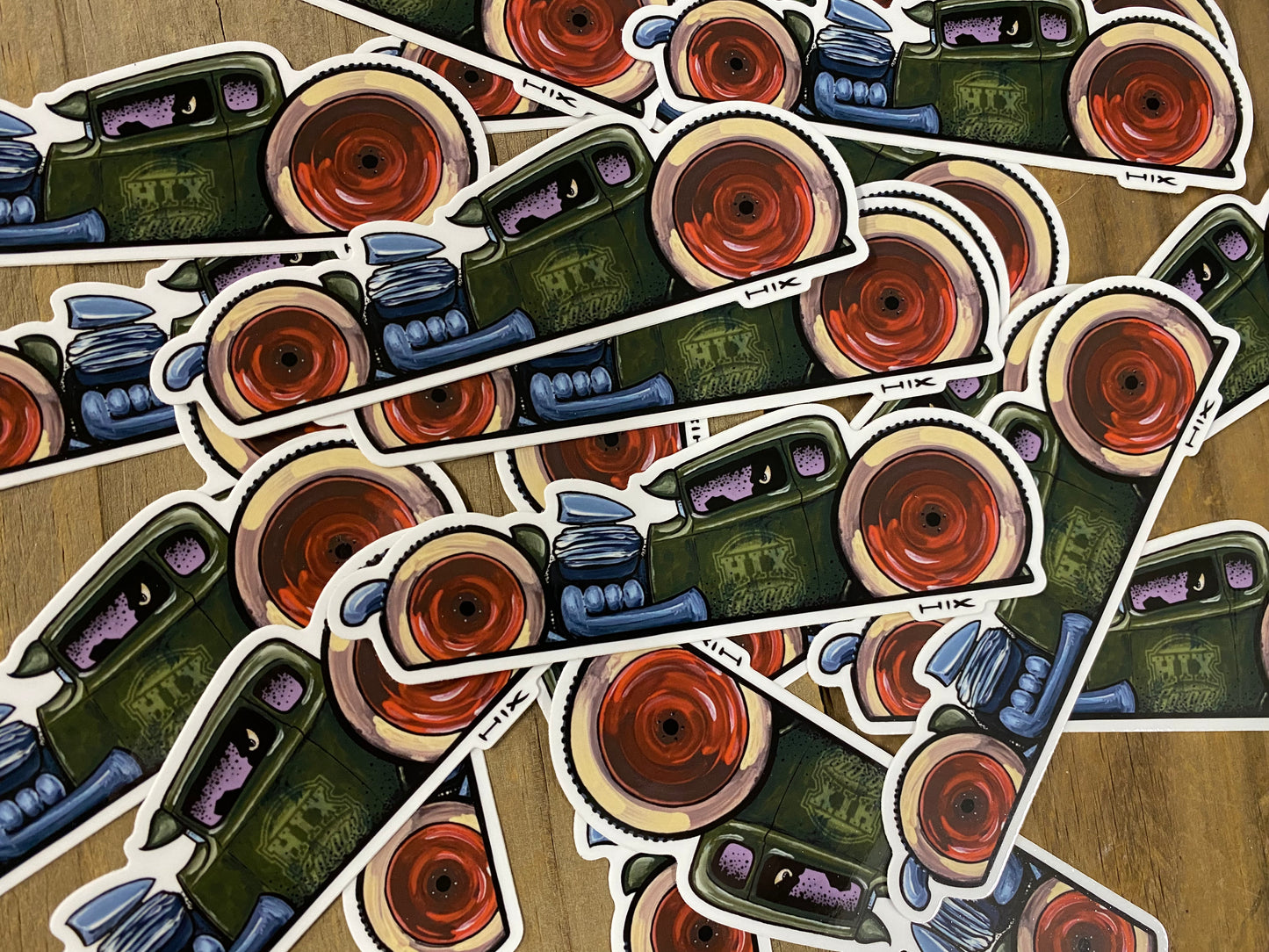 hixgarage Green Coupe 2025 Sticker