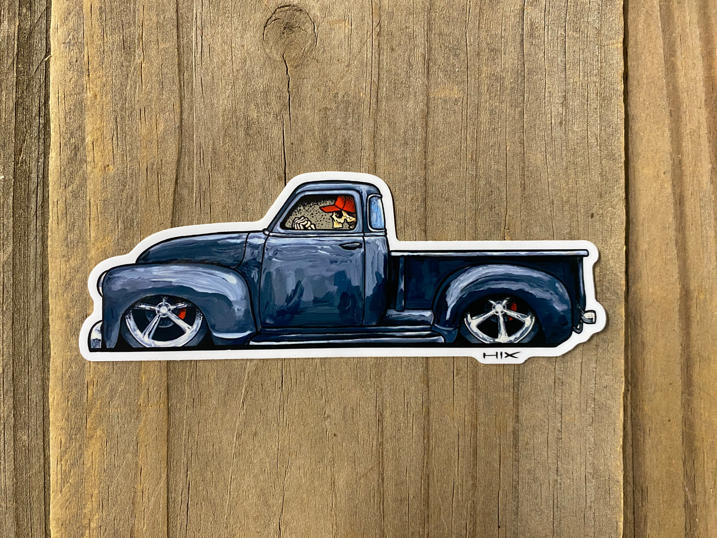 1953 Gray Truck Sticker