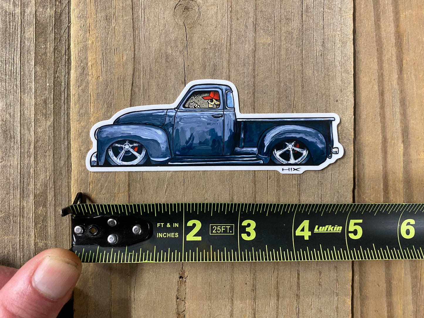 1953 Gray Truck Sticker