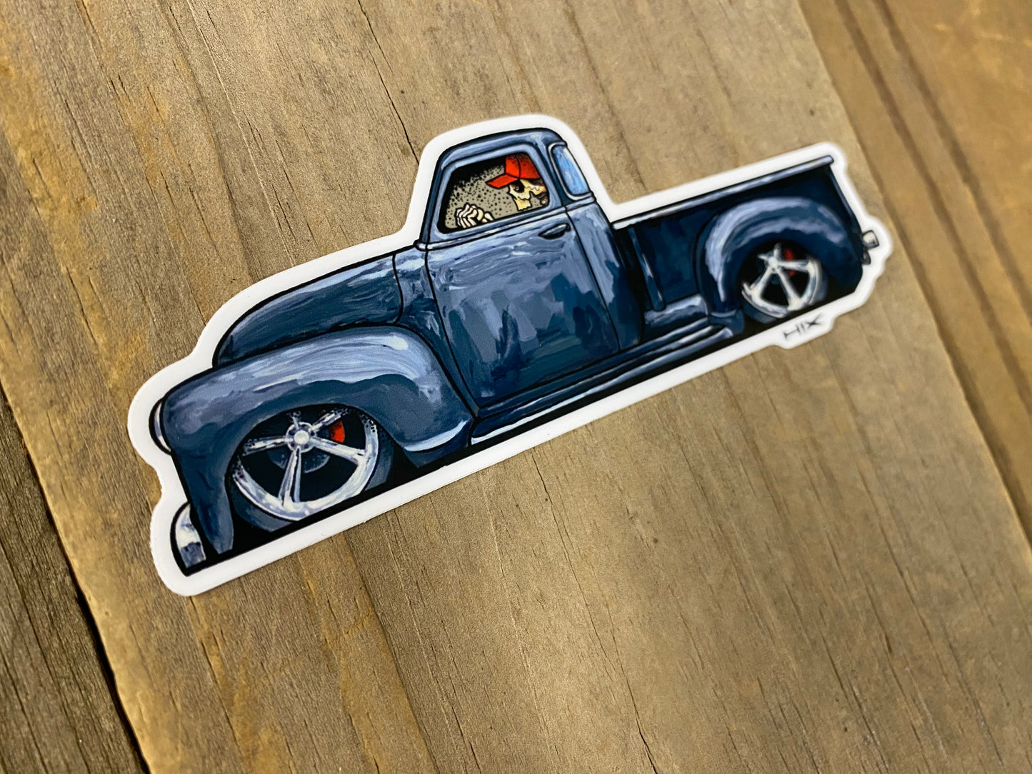 1953 Gray Truck Sticker