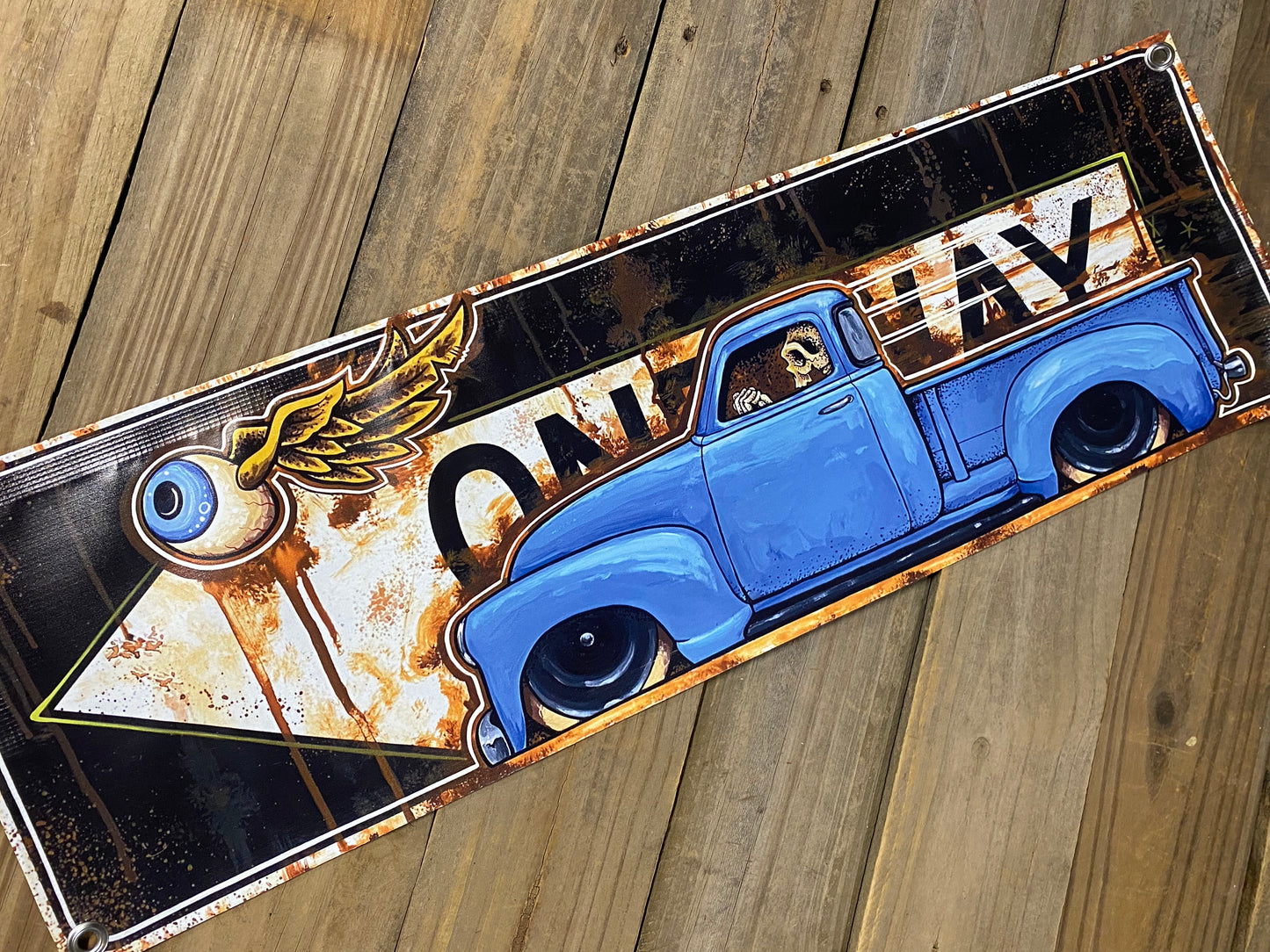 Banner- 53 Blue oneway