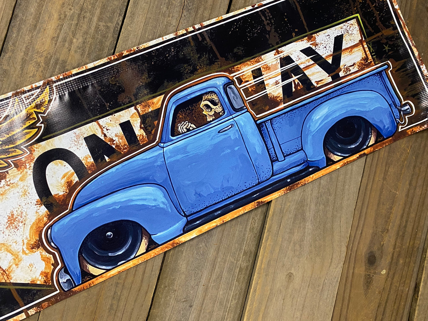 Banner- 53 Blue oneway