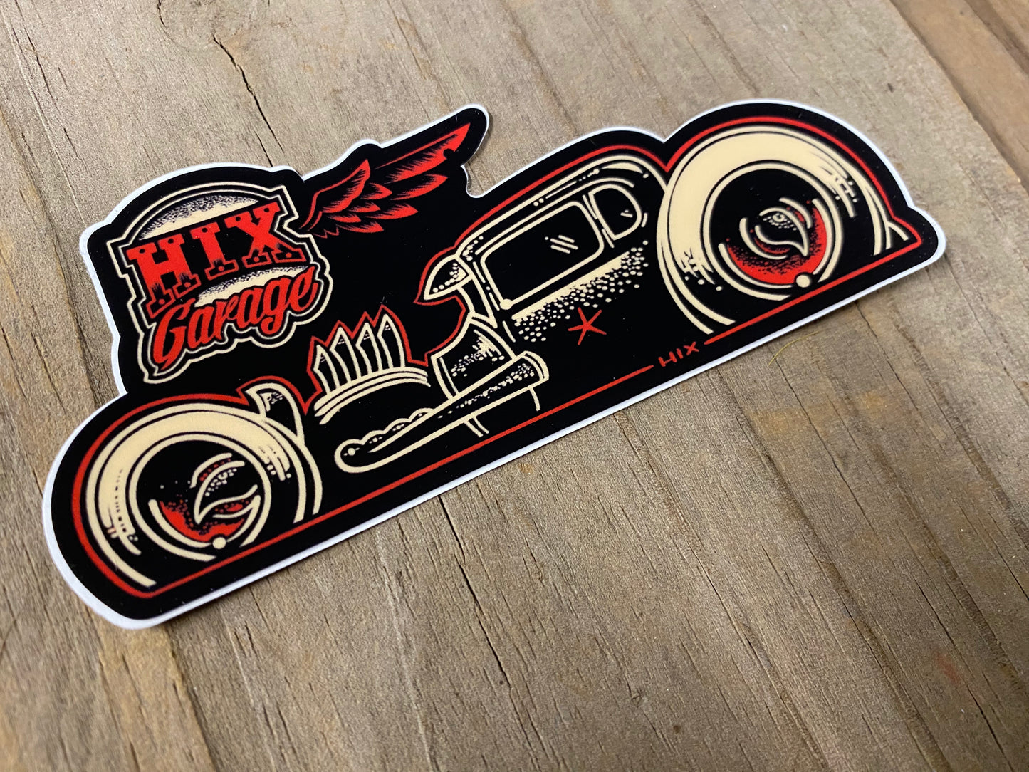 hixgarage Classic Logo Sticker