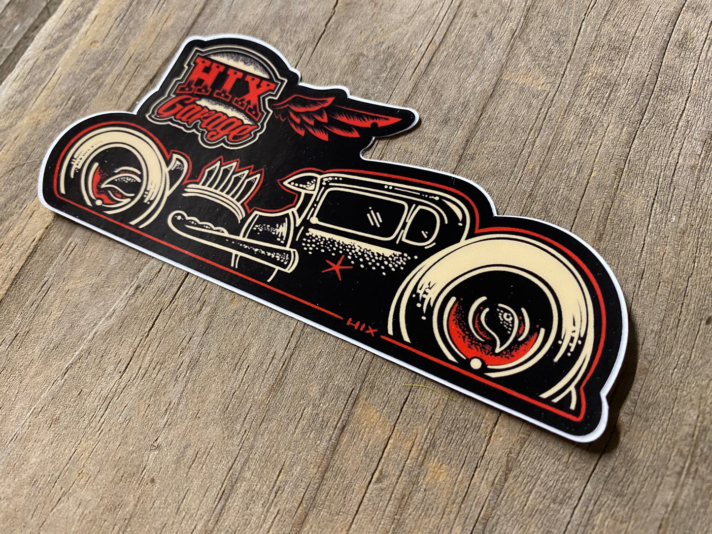 hixgarage Classic Logo Sticker