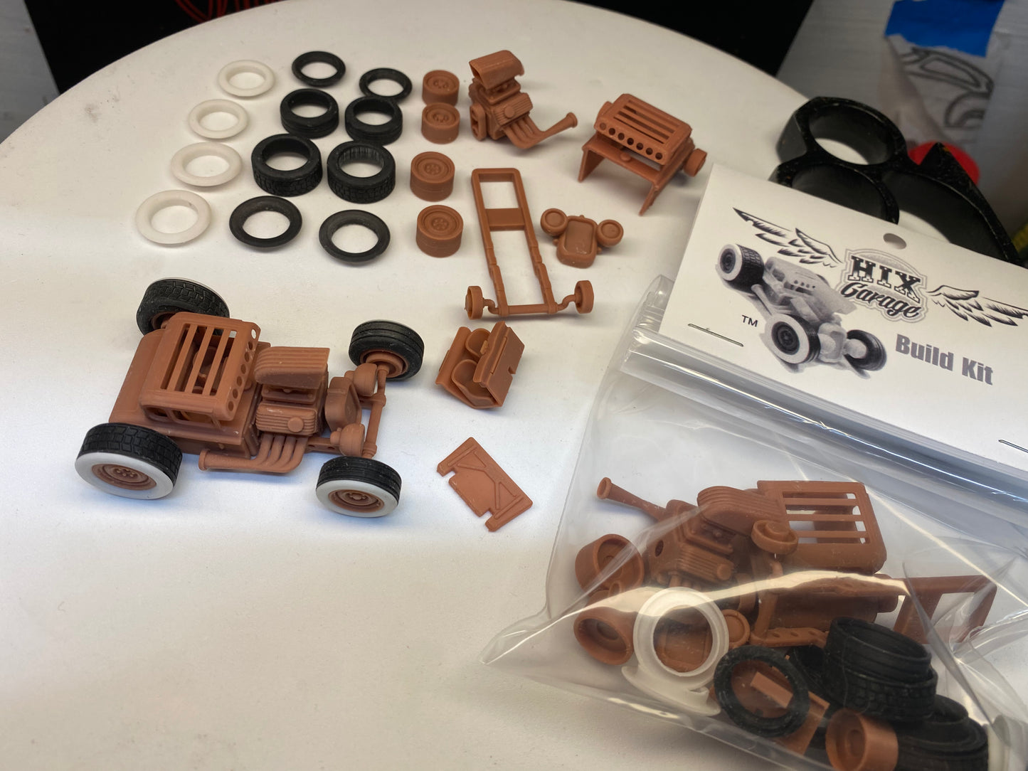 Build Kit: Coupe with Extended Front Axle - 1/64 Scale