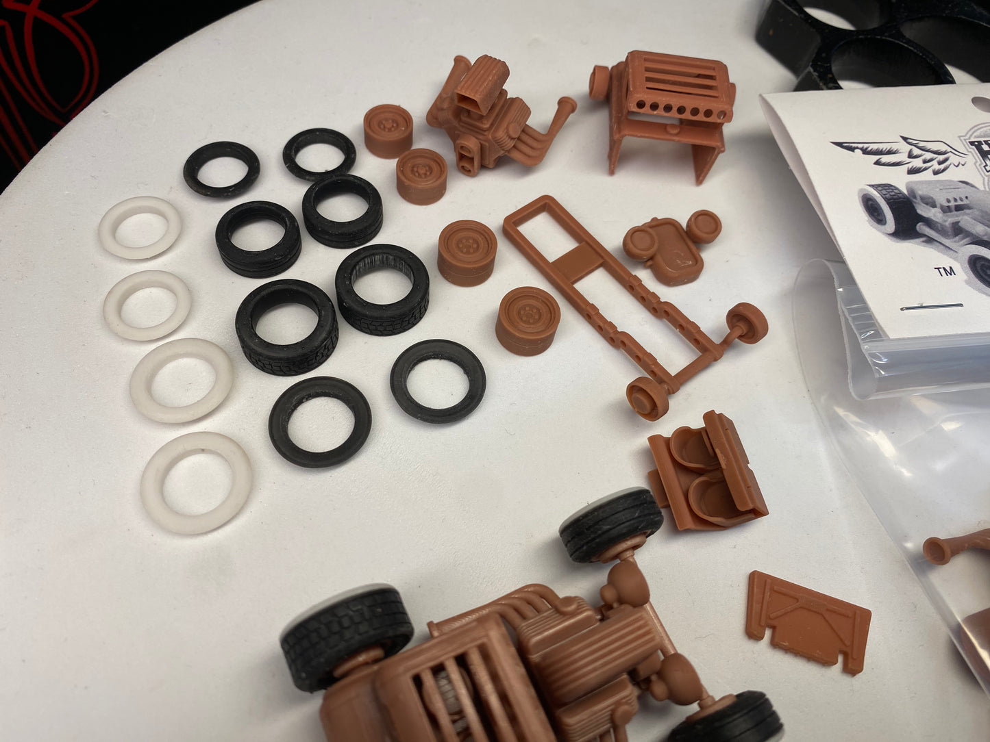 Build Kit: Coupe with Extended Front Axle - 1/64 Scale