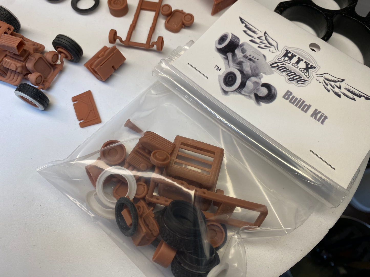 Build Kit: Coupe with Extended Front Axle - 1/64 Scale