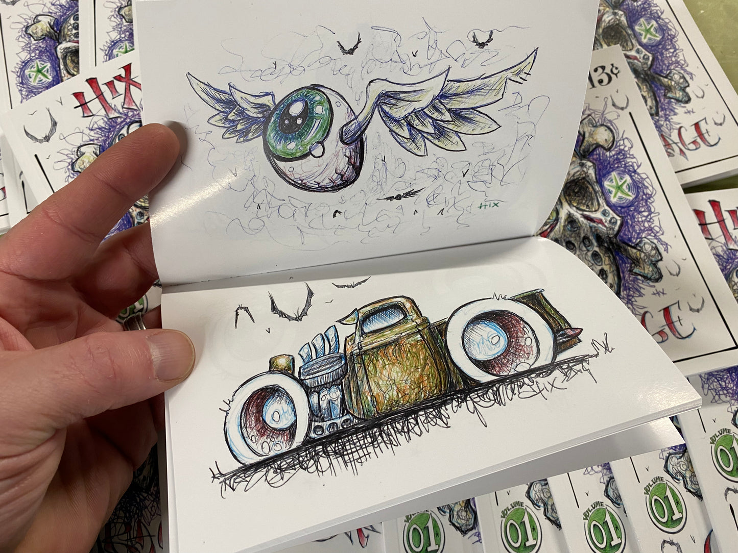 4x6 color sketchbook 01-100