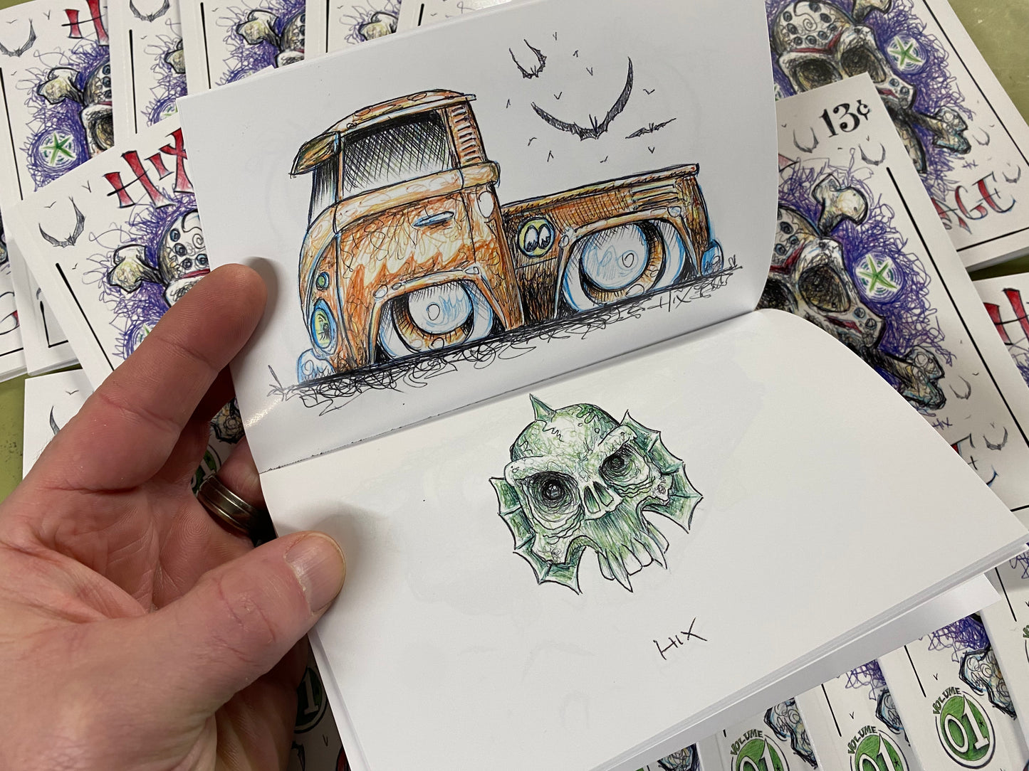 4x6 color sketchbook 01-100